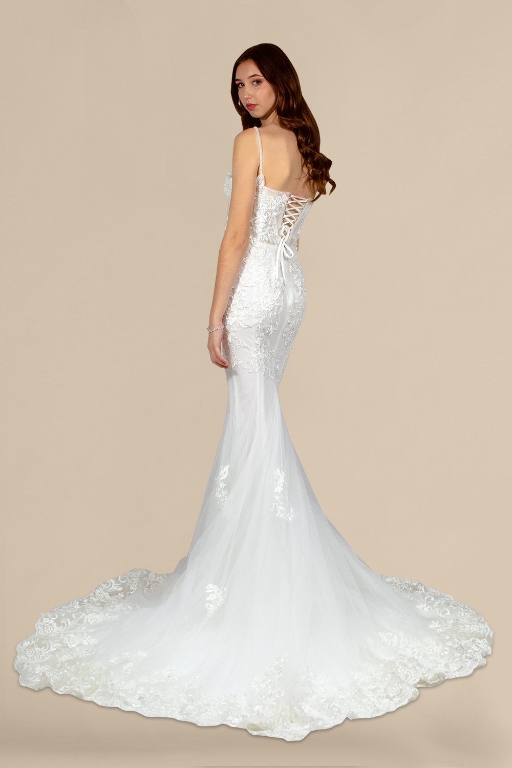 custom bespoke lace mermaid bridal wedding dresses perth australia online envious bridal & formal