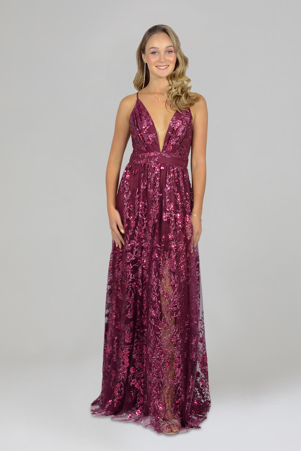 burgundy sequin glitter formal dresses perth australia envious bridal & formal