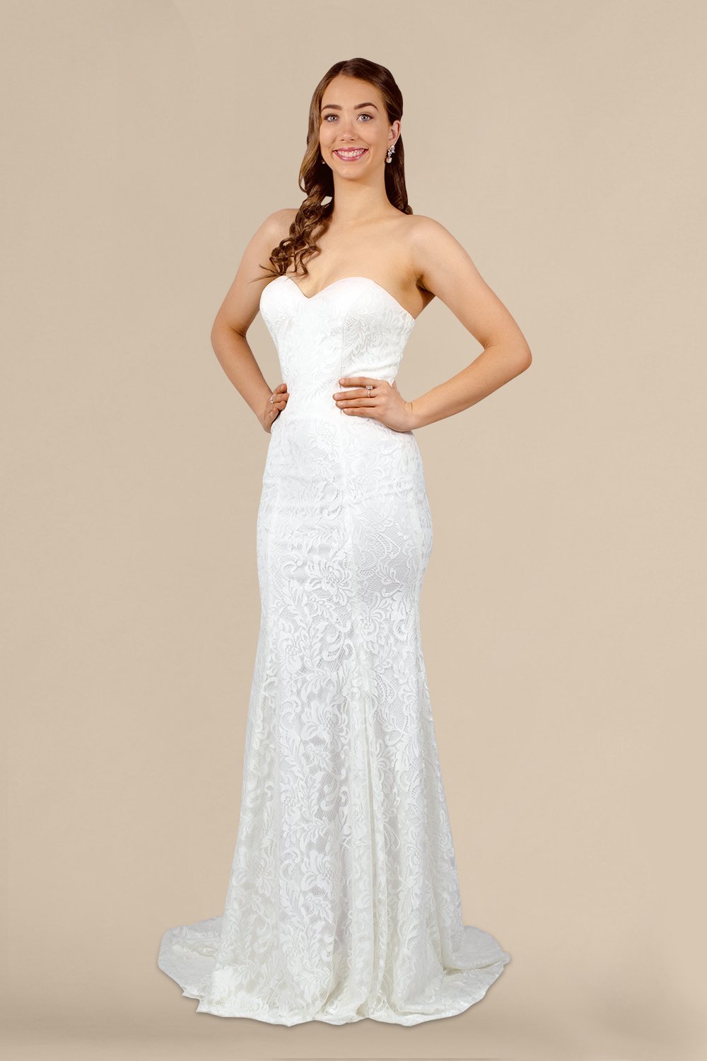 custom made strapless lace wedding dresses perth australia envious bridal & formal