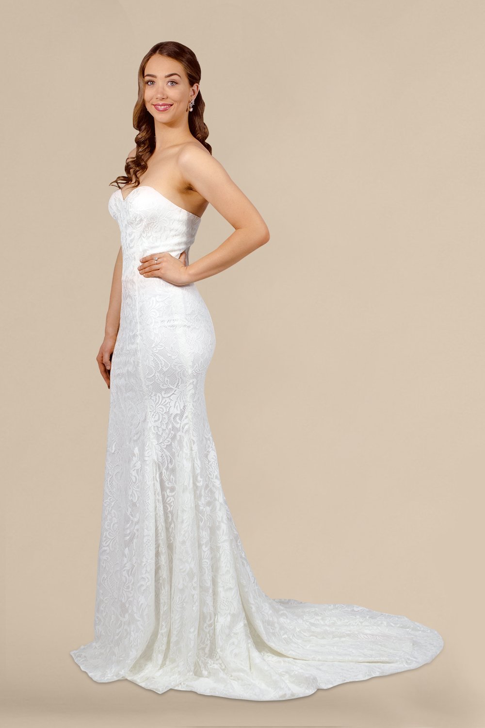 custom made lace beach wedding gowns perth australia envious bridal & formal