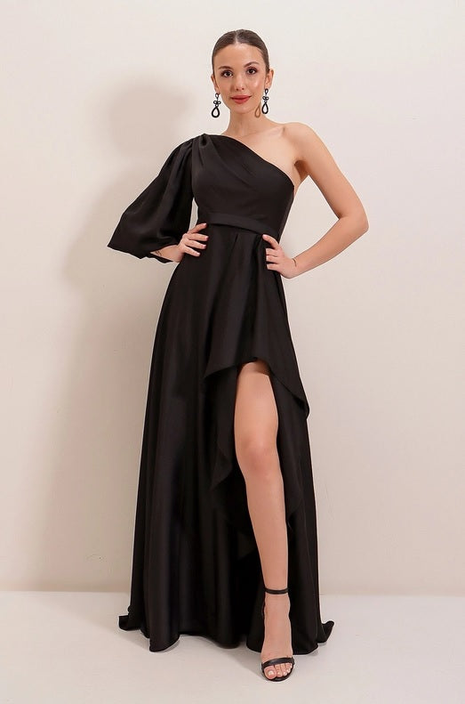 black one shoulder bridesmaid dress online australia envious bridal & formal