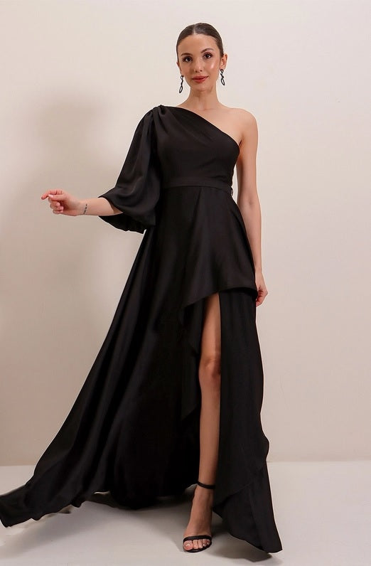 black one shoulder bridsmaid dresses perth australia envious bridal & formal