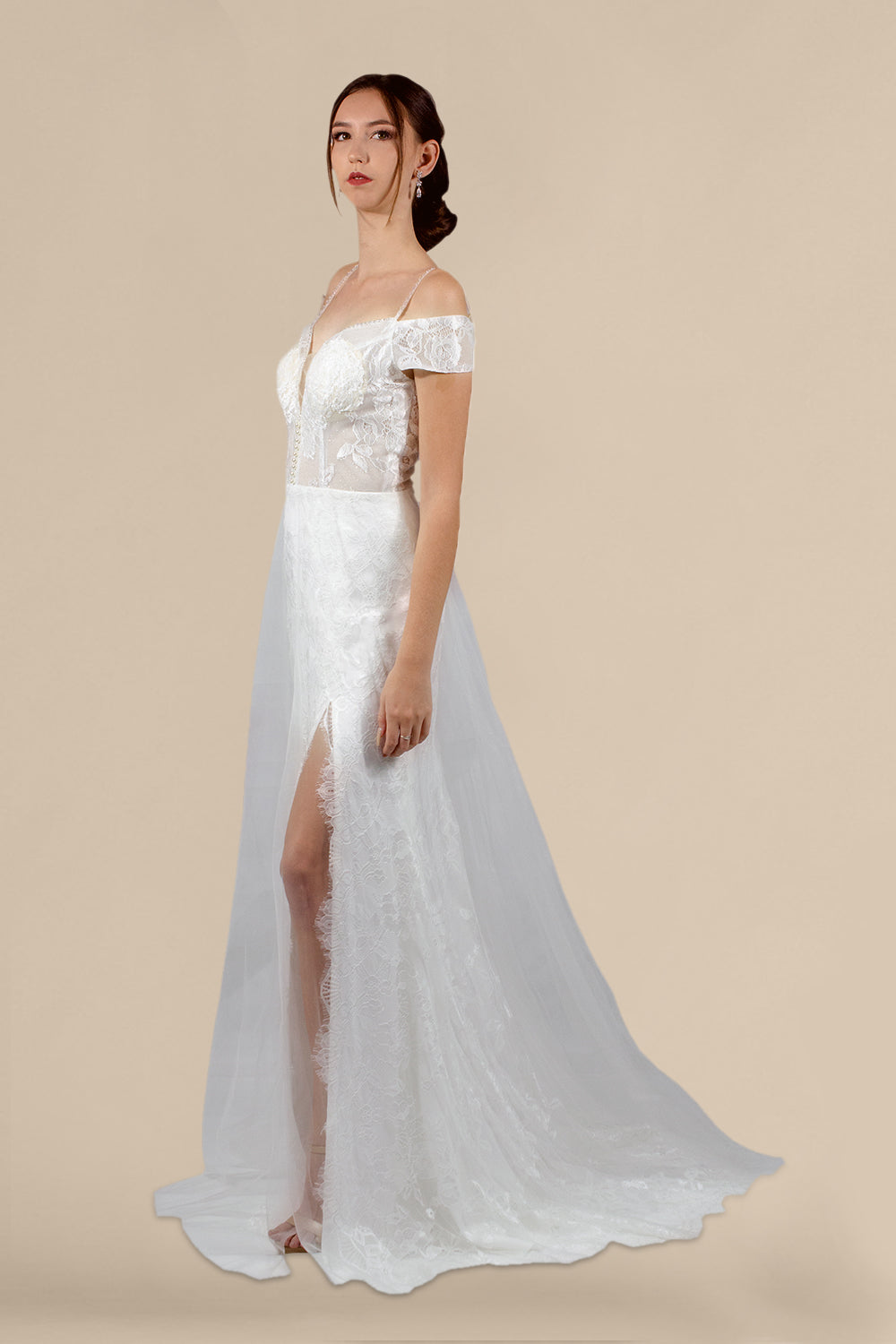custom boho lace tulle wedding dresses perth australia envious bridal & formal