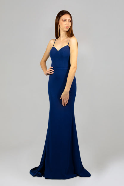 SOPHINA | Minimalist Fitted Teal Formal Dress Envious Bridal & Formal SOPHINA | Minimalist Fitted Teal Formal Dress Envious Bridal & Formal