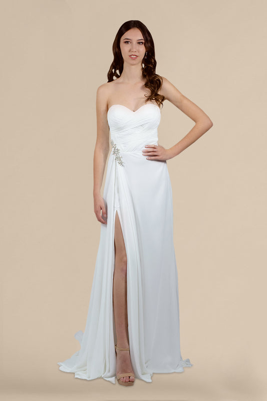 custom made chiffon beach wedding dresses online australia envious bridal & formal