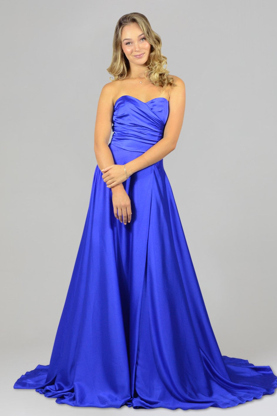 custom made cobalt blue silk bridesmaid dresses perth australia envious bridal formal