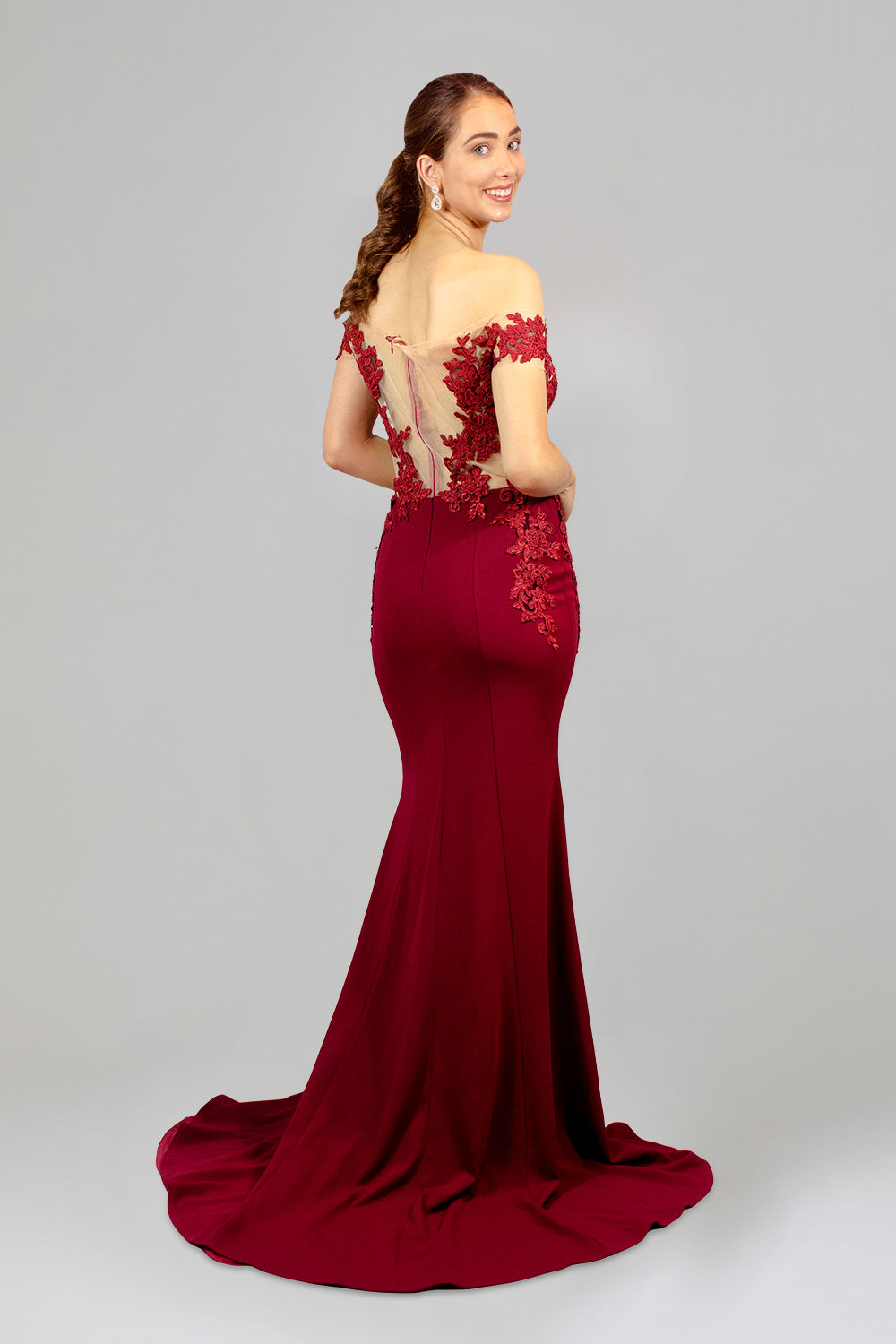 New vestido de 15 anos Burgundy Ball Gown Quinceanera Dress 2021 Beads  Backless Sweet 16 Dress Pageant Gowns Customize Prom Gown