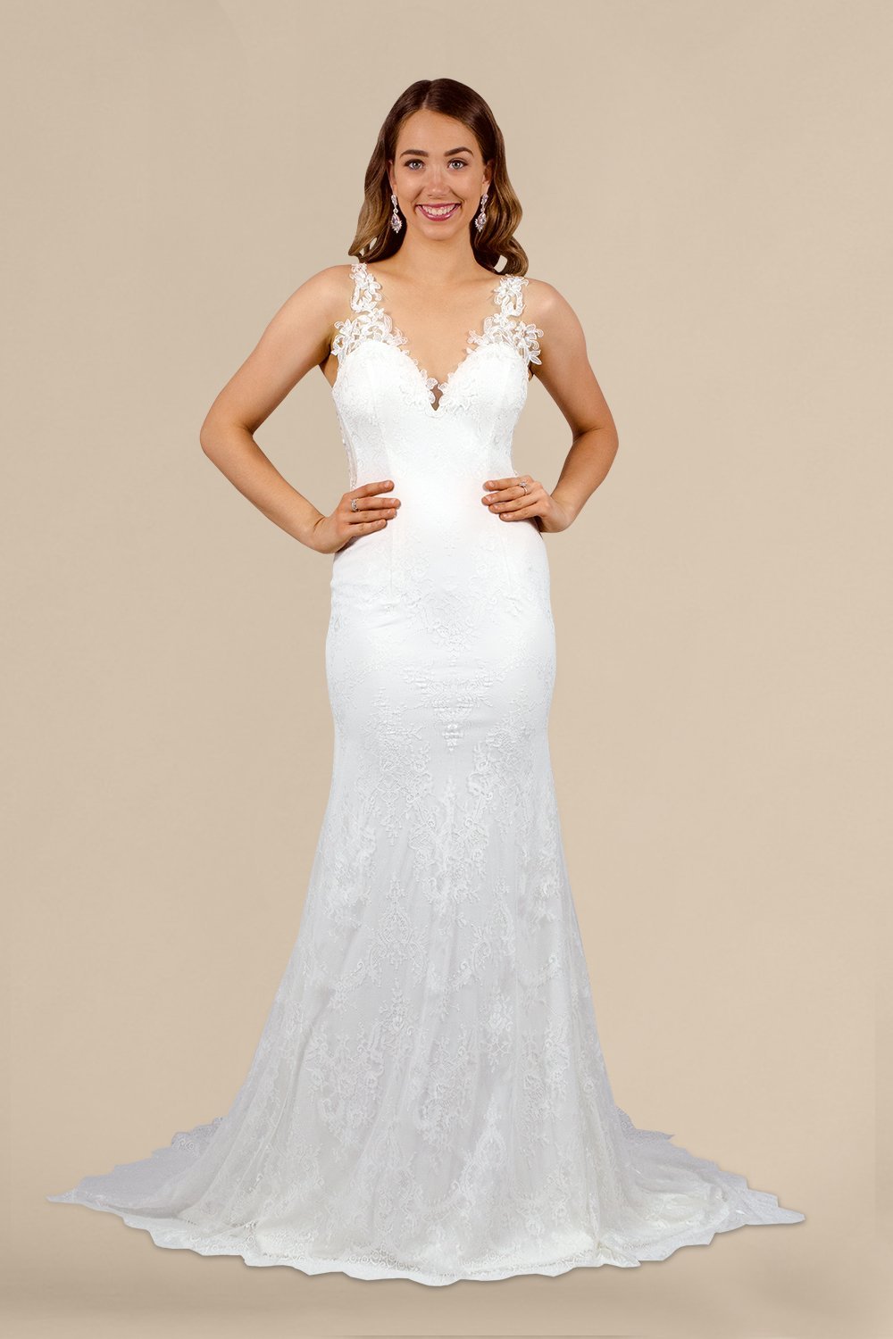 custom bridal wedding dress dressmaker lace wedding gown envious bridal & formal