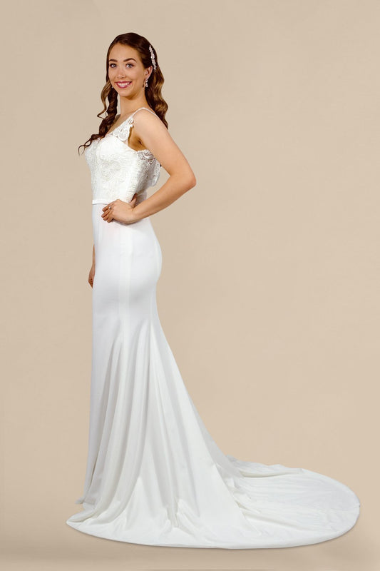 custom made minimalist wedding gowns perth australia online envious bridal & formal