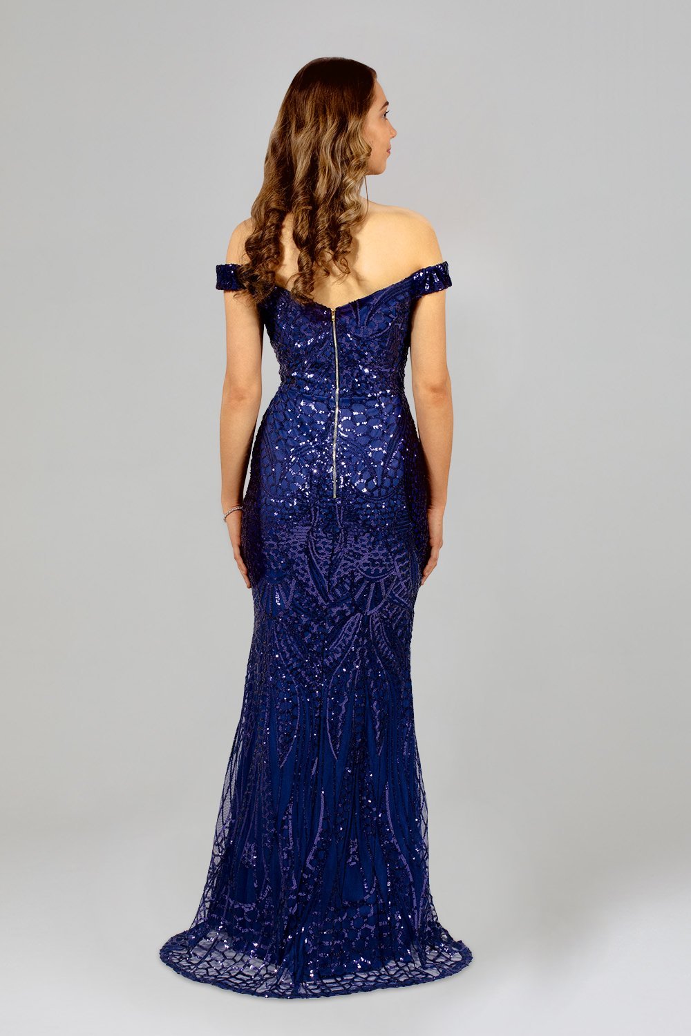 navy blue sequin bridesmaid dresses custom made dressmaker perth australia envious bridal & formal