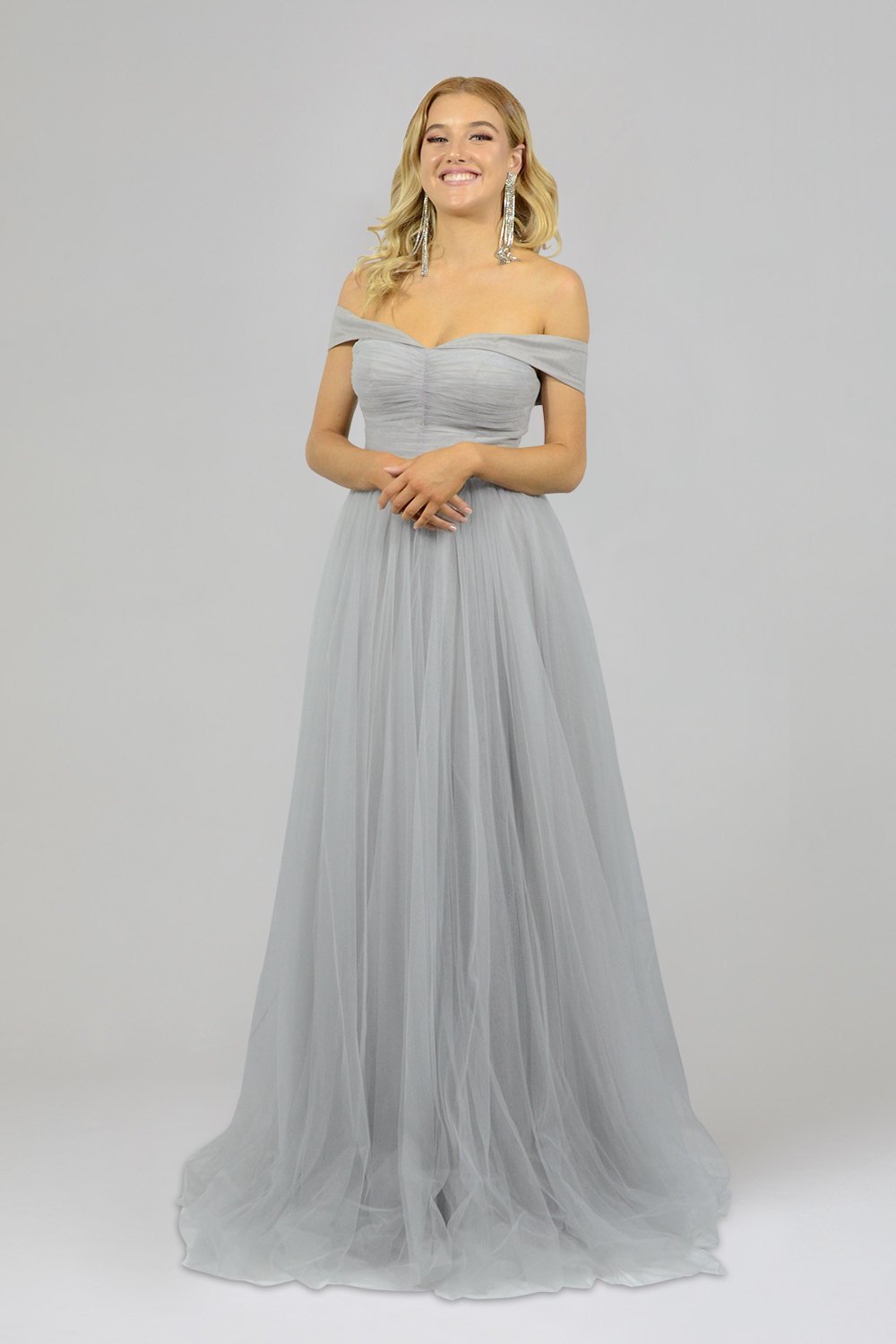grey bridesmaid dresses custom made Perth Envious Bridal & Formal