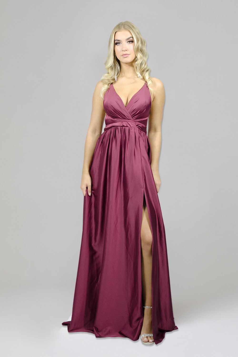 burgundy satin silk bridesmaid dresses perth australia envious bridal & formal