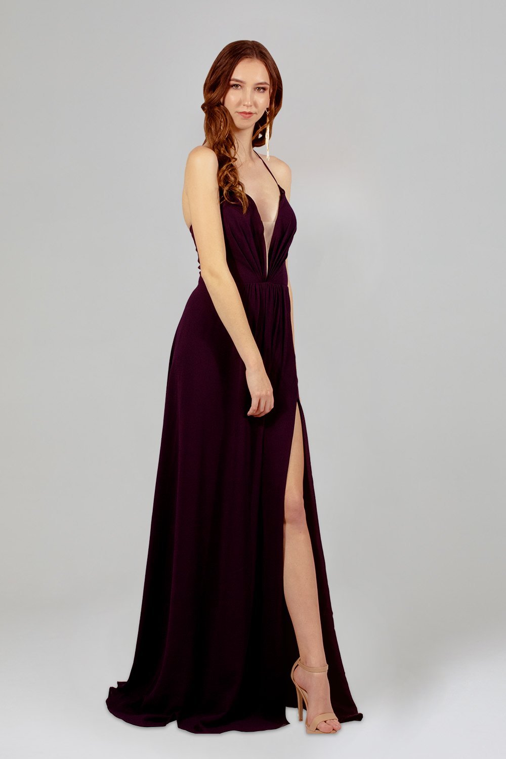 KYLA | Flowy Chiffon Purple Bridesmaid Dress Envious Bridal & Formal KYLA | Flowy Chiffon Purple Bridesmaid Dress Envious Bridal & Formal