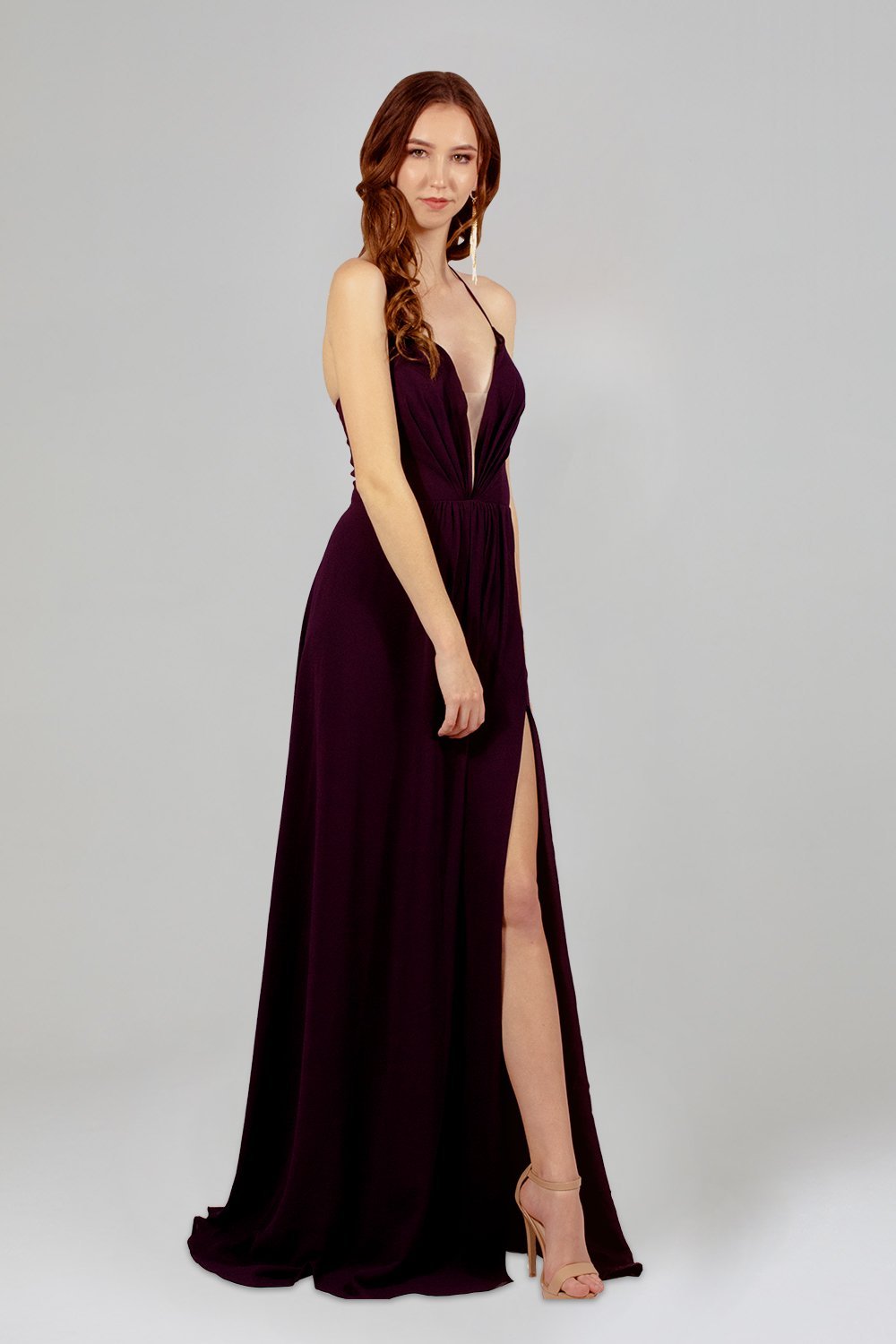custom colour purple bridesmaid dresses perth australia envious bridal & formal