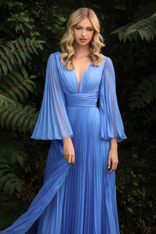 light blue pleated long sleeve chiffon bridesmaid dresses perth australia envious bridal & formal
