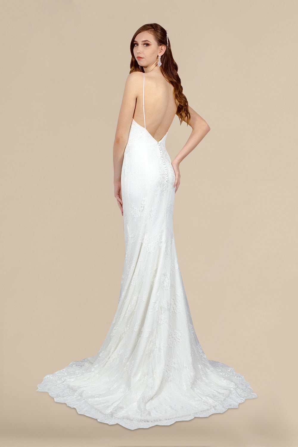 low back lace wedding dress custom made envious bridal & formal