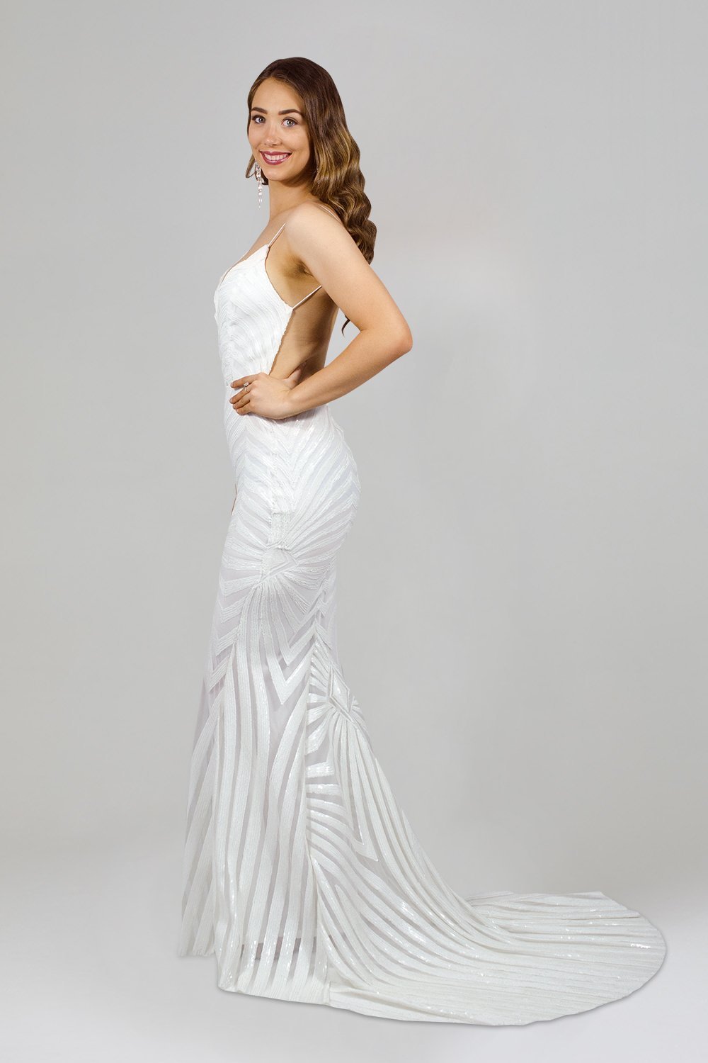 white sequin formal gowns perth australia online envious bridal & formal