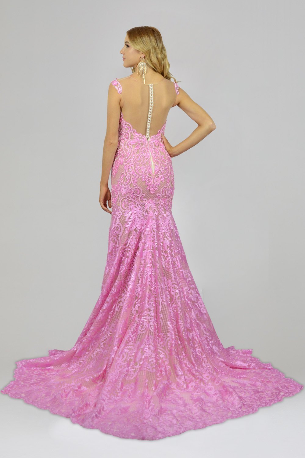 custom made pink wedding dresses lace envious bridal & formal