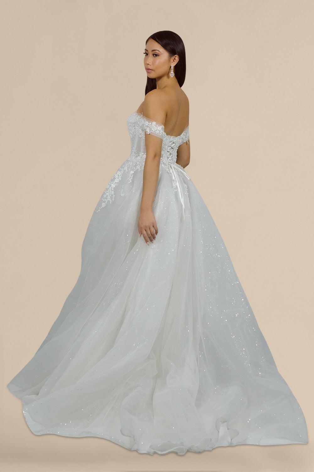 off the shoulder ball gown wedding dresses Australia Envious Bridal