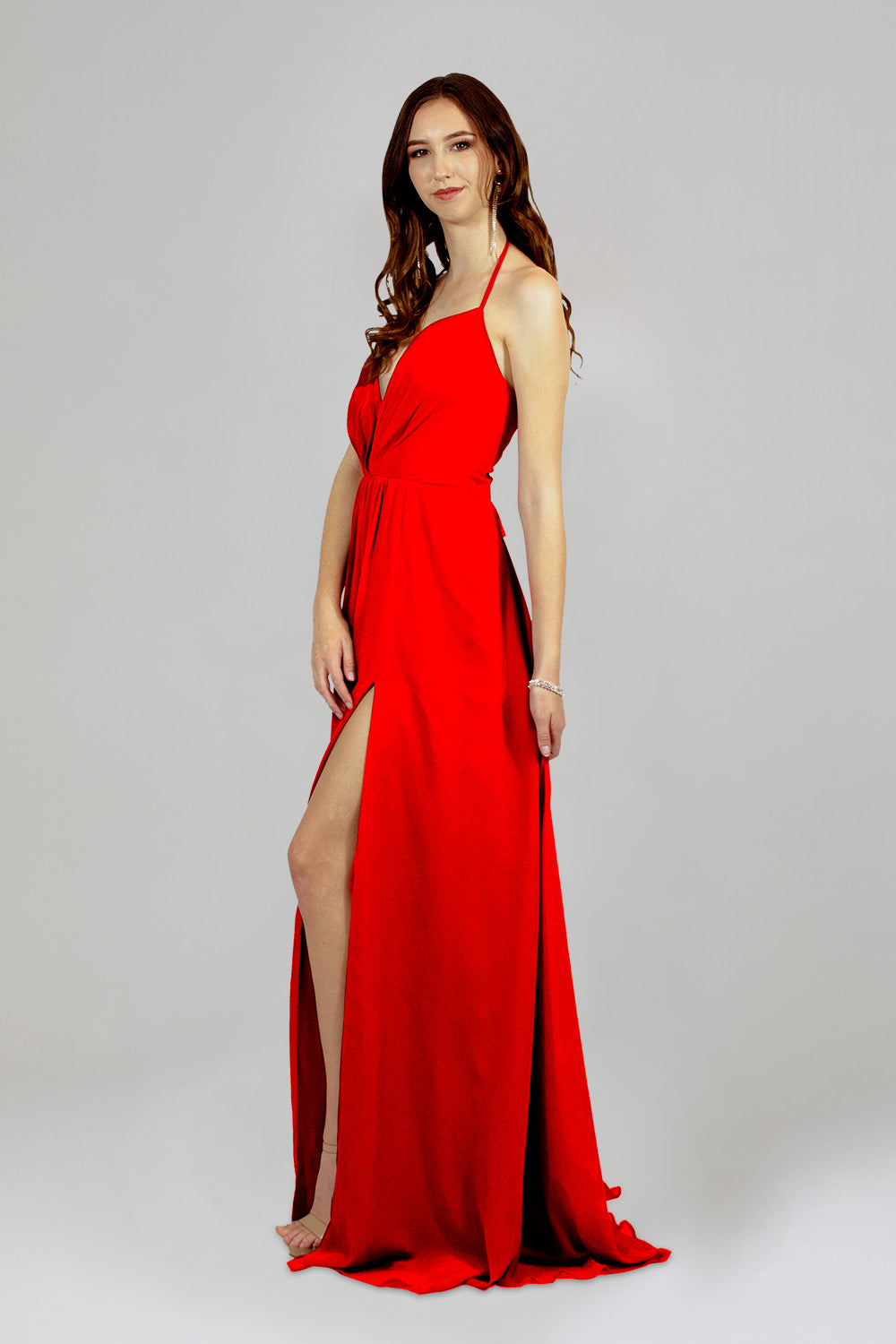 custom made red bridesmaid dresses plus size envious bridal & formal