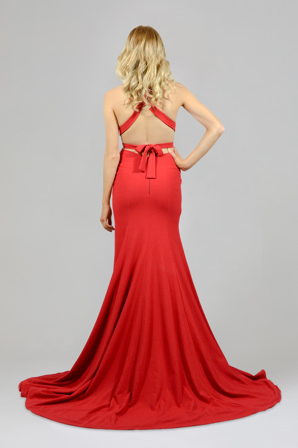 red tie up backless formal ball dresses perth envious bridal & formal