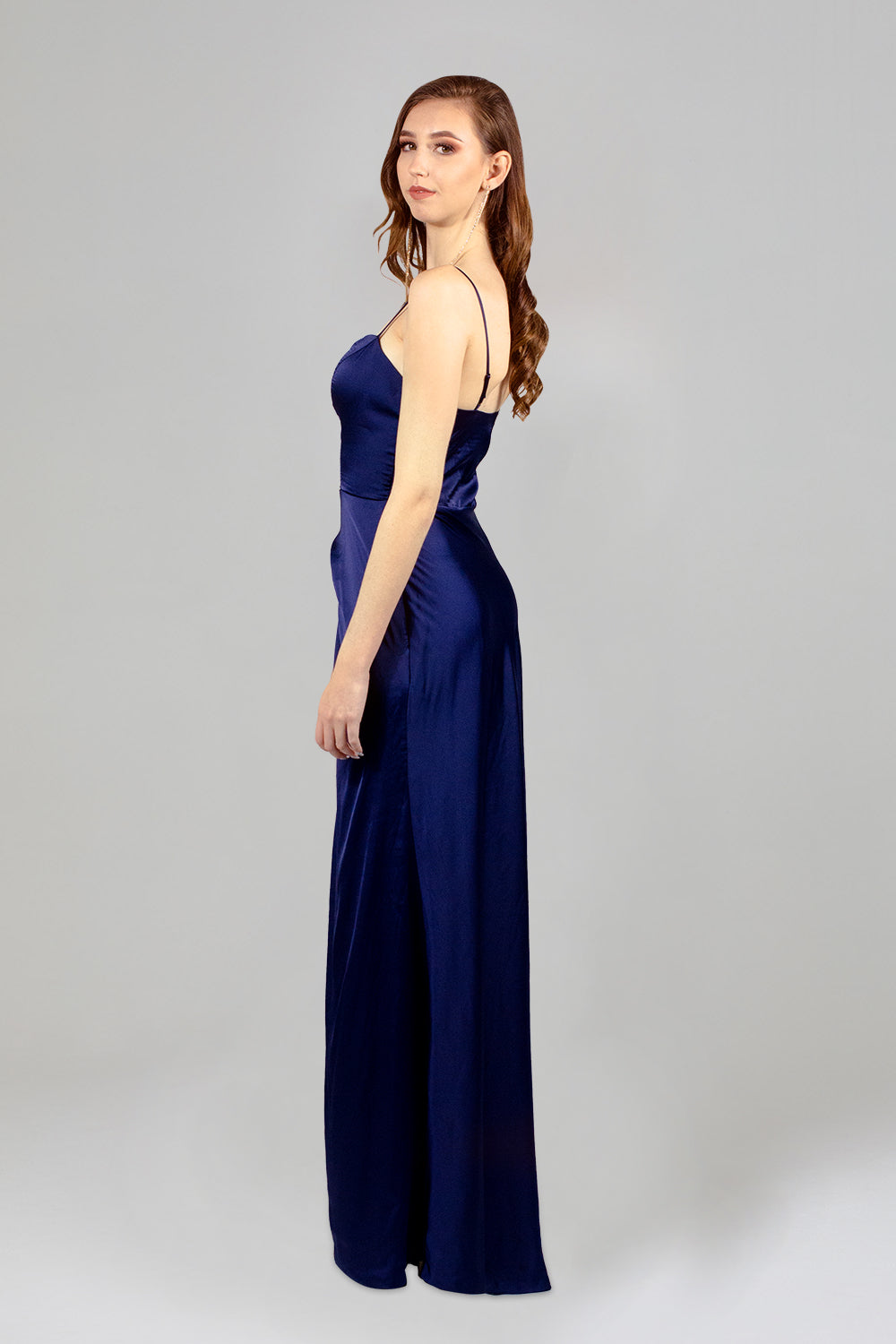 silk satin navy bridesmaid dresses custom made perth australia envious bridal & formal