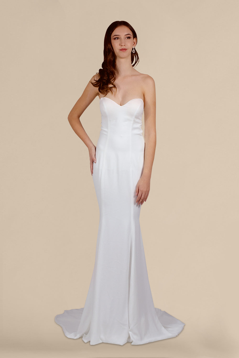 strapless silk wedding dresses perth australia custom made envious bridal & formal 